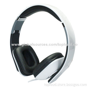Stereo adjustable headphone headband without mic